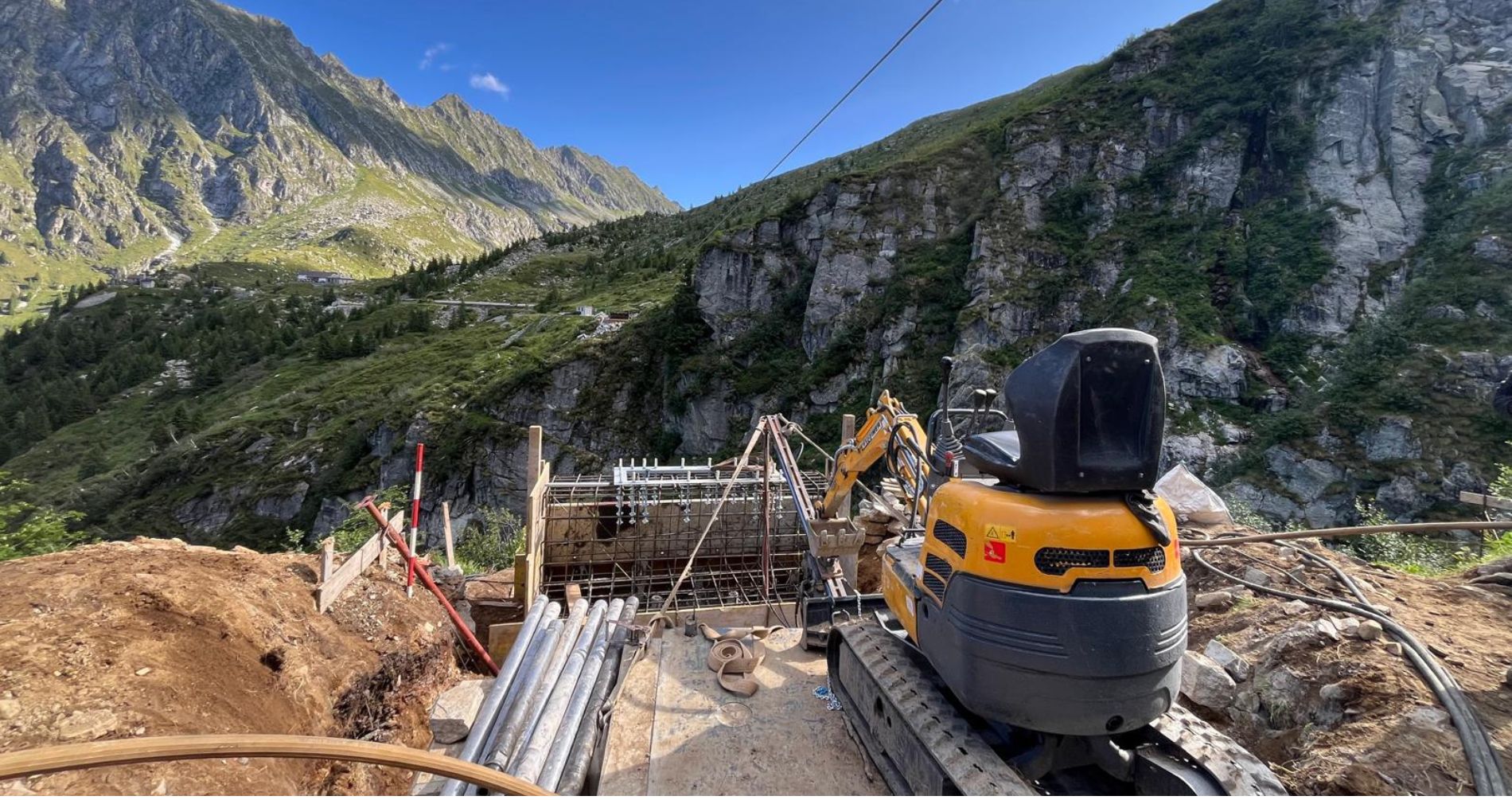 Lavori in corso sui sentieri della valle Camonica